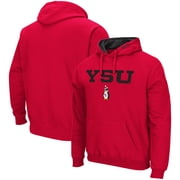 Mens Colosseum Red Youngstown State Penguins Arch & Logo Hoodie