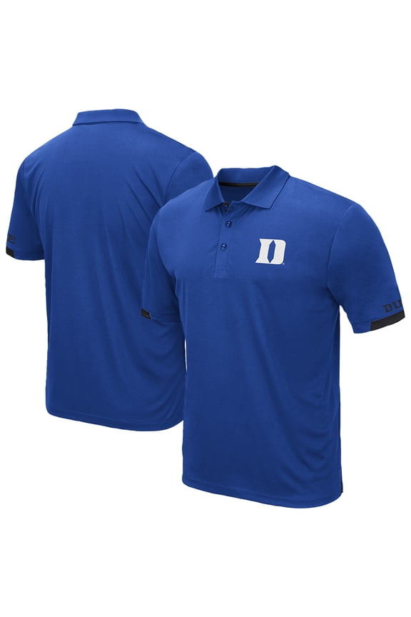 Men's Colosseum Royal Duke Blue Devils Santry Polo