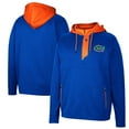 thumbnail image 1 of Men's Colosseum Royal Florida Gators Luge 3.0 Quarter-Zip Hoodie, 1 of 3