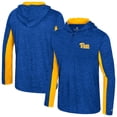 thumbnail image 1 of Men's Colosseum Royal Pitt Panthers Always Sunny Quarter-Zip Hoodie, 1 of 3