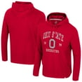 thumbnail image 1 of Men's Colosseum  Scarlet Ohio State Buckeyes Simoleans Washed Hoodie, 1 of 3
