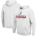 thumbnail image 1 of Men's Colosseum White Alabama Crimson Tide Lantern Pullover Hoodie, 1 of 3