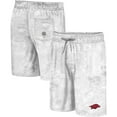 thumbnail image 1 of Men's Colosseum White Arkansas Razorbacks Realtree Aspect Ohana Swim Shorts, 1 of 3