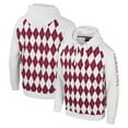 thumbnail image 1 of Men's Colosseum White Florida State Seminoles The Dealio Raglan Pullover Hoodie, 1 of 3