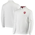 thumbnail image 1 of Men's Colosseum White Indiana Hoosiers Tortugas Logo Quarter-Zip Jacket, 1 of 4