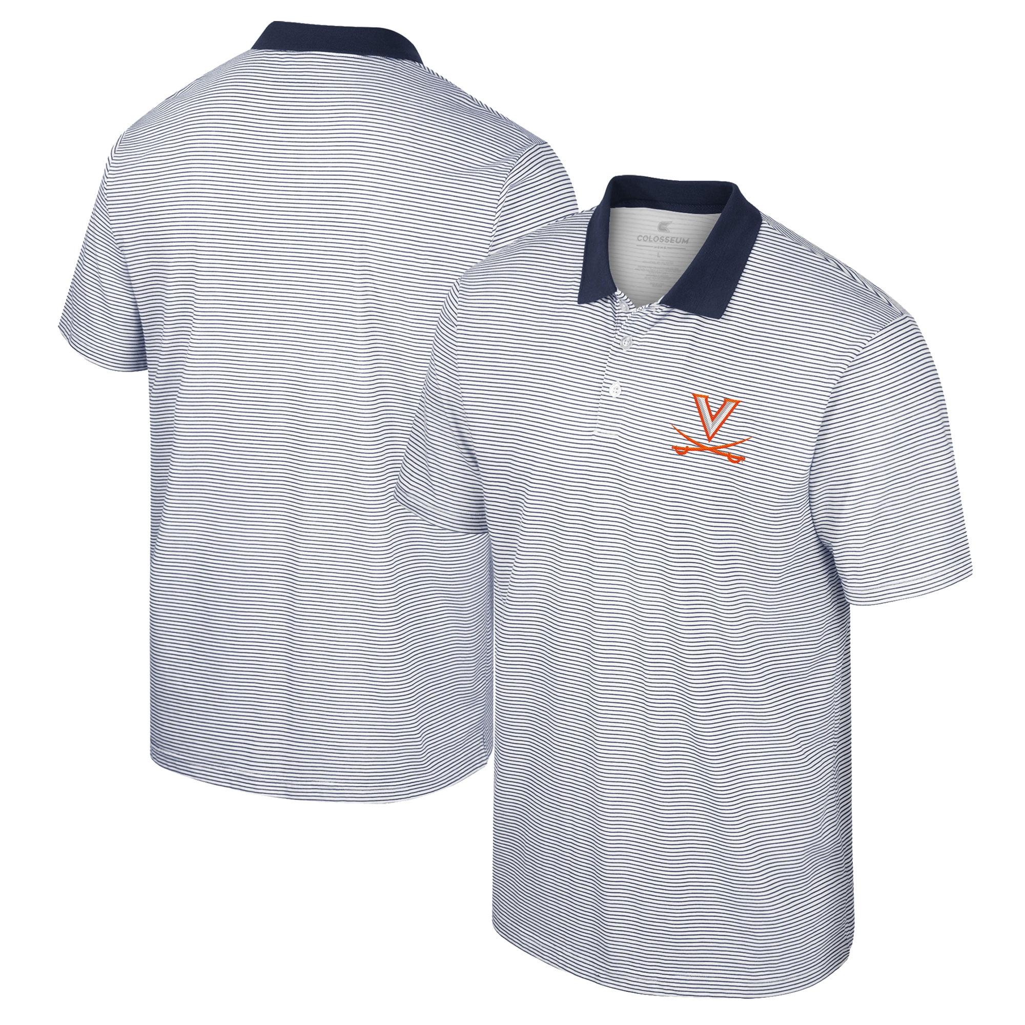 売れ筋商品|||コロシアム シャツ トップス レディース Men's White, Navy West Virginia Mountaineers Print Stripe Polo Shirt White, Navy Men's Colosseum White/Navy West Virginia Mountaineers Print