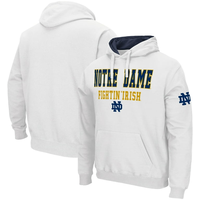 Notre dame white hoodie best sale