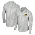 thumbnail image 1 of Men's Colosseum x Wrangler White Iowa Hawkeyes Plaid Window Pane Long Sleeve Full-Snap Shirt, 1 of 3