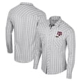 thumbnail image 1 of Men's Colosseum x Wrangler White Texas A&M Aggies Plaid Window Pane Long Sleeve Full-Snap Shirt, 1 of 3