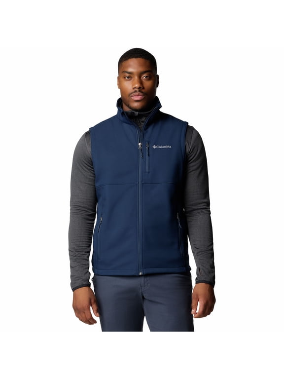 Men's Columbia Ascender™ II Soft Shell Vest Color: Collegiate Navy Size: XXL
