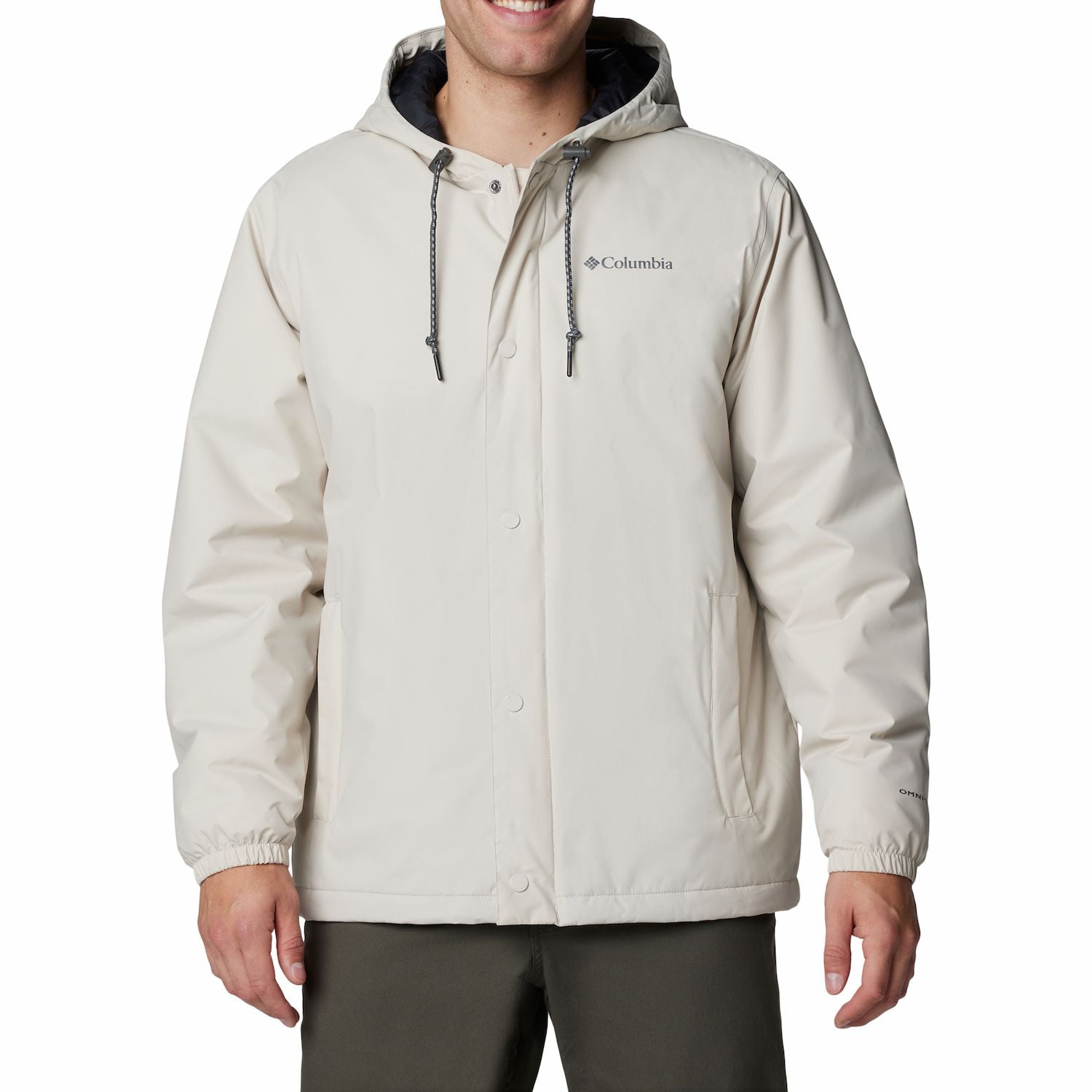 Men's Columbia Cedar Cliff™ II Hooded Snap Front Insulated Jacket