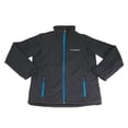 thumbnail image 1 of Men's Columbia Outdoor Windproof Black with Blue Zipper Jacket, 1 of 1