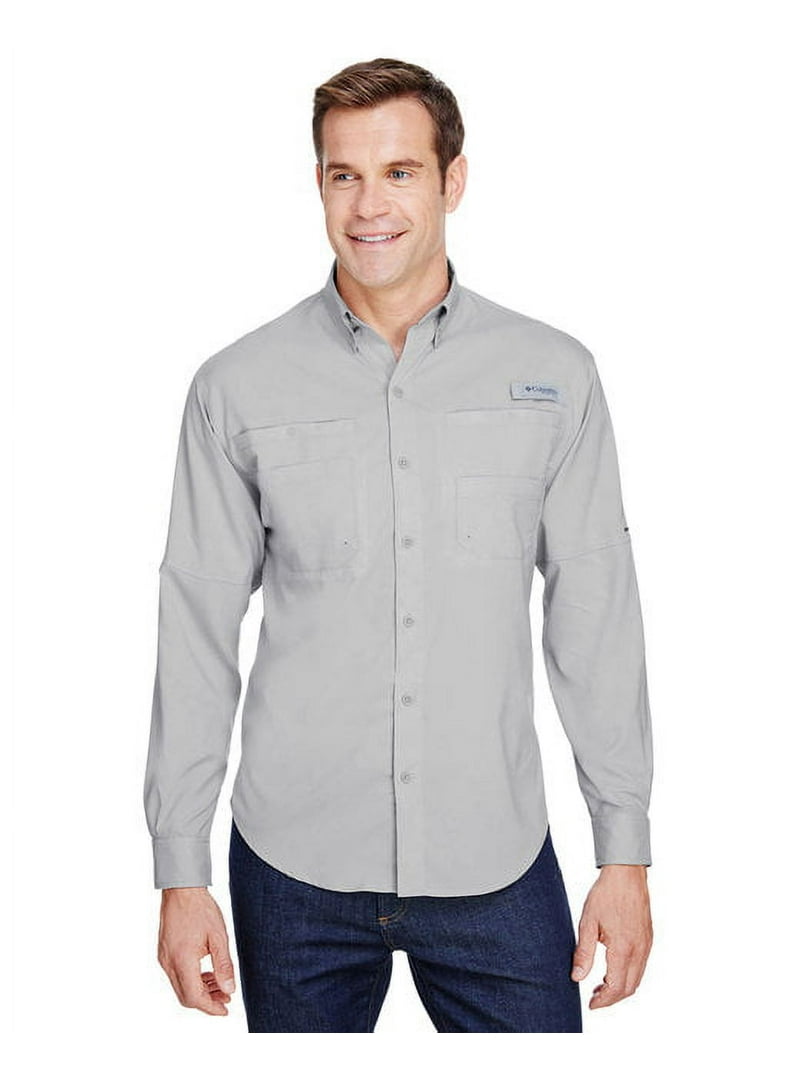 Men's Columbia PFG UPF 40 Tamiami™ II Long Sleeve Button