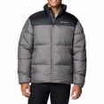 thumbnail image 1 of Men's Columbia Puffect III Jacket Color: City Gray Size: L, 1 of 4