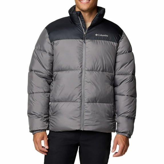 Men's Columbia Puffect III Jacket Color: City Gray Size: L