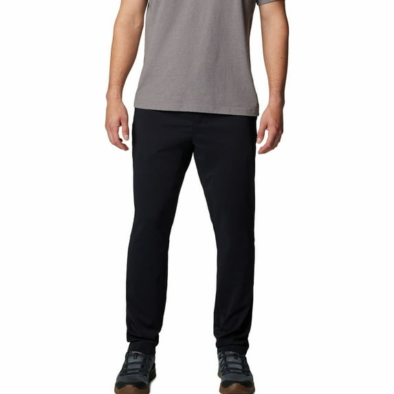 Men's Columbia Sage Peak Chino Pants Color: Black Size: 38X30