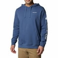 thumbnail image 1 of Men's Columbia Trek Fleece Hoodie Color: Navy Size: XL, 1 of 4
