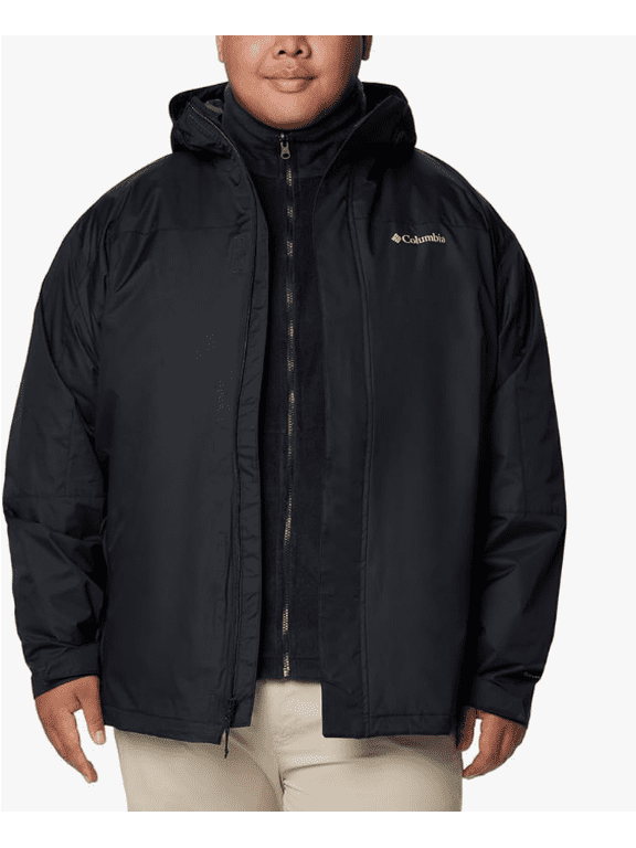 Men's Columbia Tunnel Falls II Interchange Jacket Color: Black Size: XXL