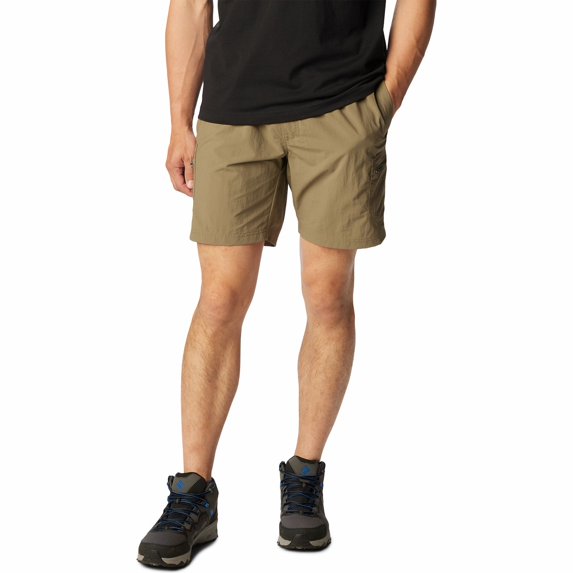 Men's Columbia UPF 50 8" Mountaindale Short Color: Stone Green Size: M
