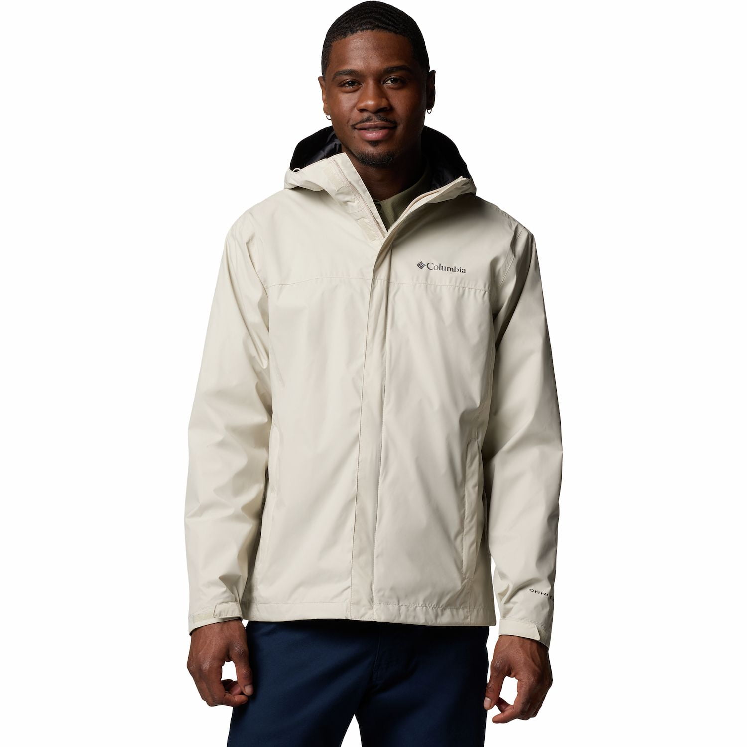 Men's Columbia WaterTight II Jacket Color: Dark Stone Size: M