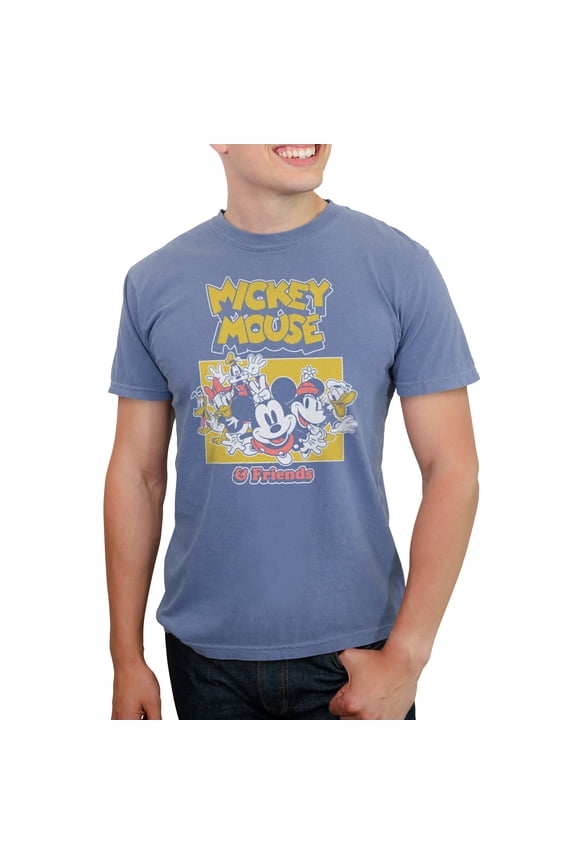 Men's Mickey & Friends Classic Mickey Comfort Colors  Graphic T-Shirt