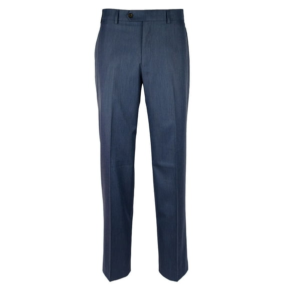 Men's Comfort Flex Flat Front Tic Print Dress Pants-B-30Wx30L