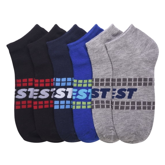 Men's Comfort Low Cut Socks, Spandex Socks, Pattern Socks, 0-12, 6-Pack