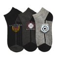 thumbnail image 1 of Men's Comfort Low Cut Socks, Spandex Socks, Sports Pattern, 0-12, 6-Pack, 1 of 1