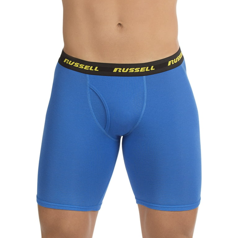 Russell Athletic Men's Performance Coolforce Boxer Briefs (4-Pack