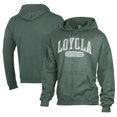 thumbnail image 1 of Men's Comfort Wash  Green Loyola Greyhounds Lightweight Fleece Pullover Hoodie, 1 of 3