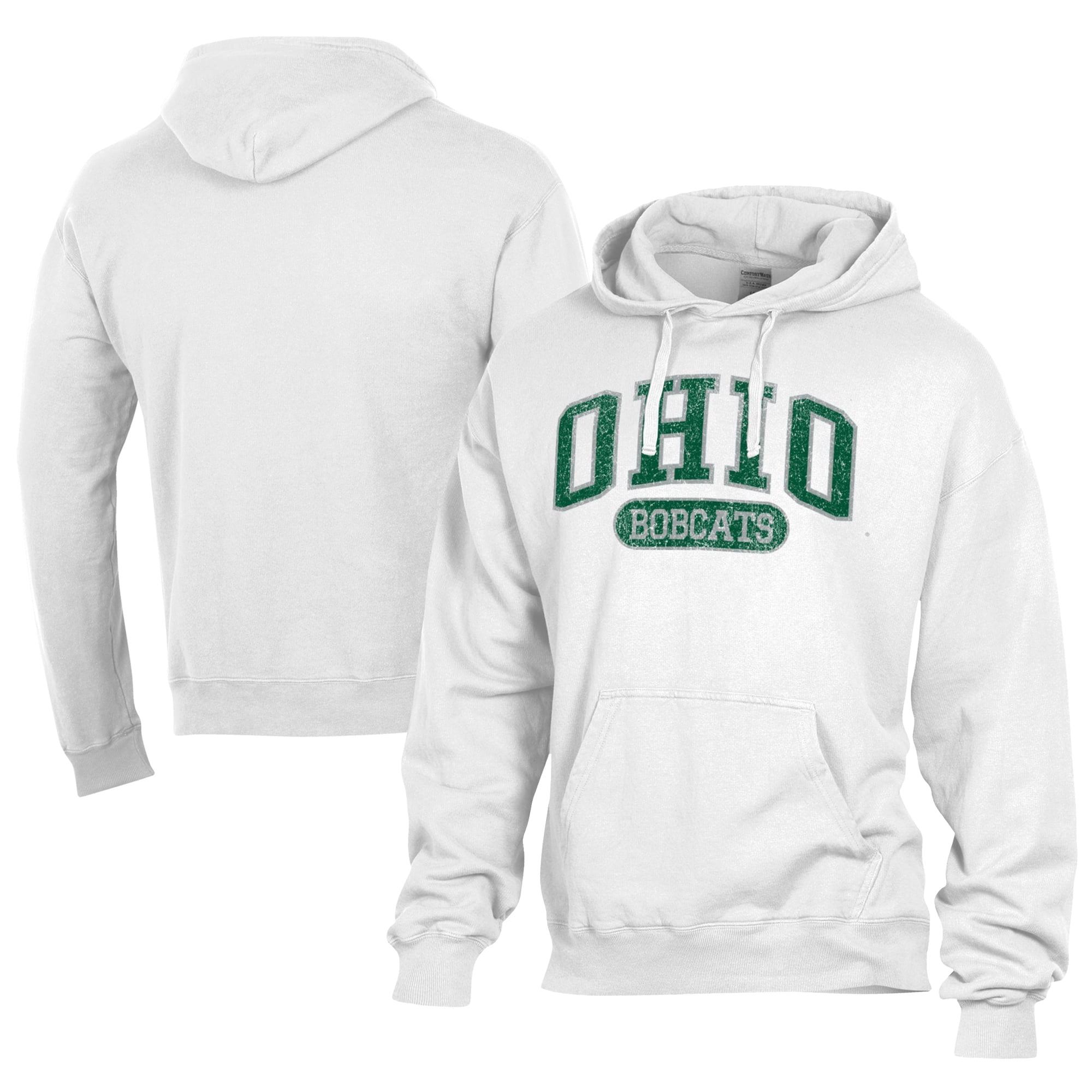 Ohio University Bobcats Official Unisex Pullover Hoodie - Licensed Adult Hoodie, 50/50 Cotton-Polyester