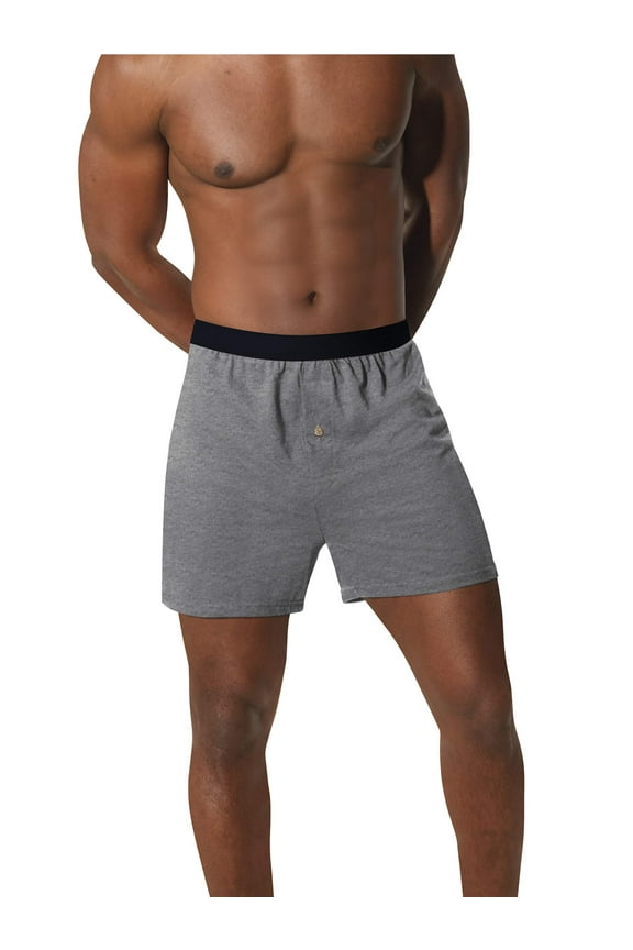 Men's ComfortSoft Waistband Knit Boxers, Bonus Pack 5 + 1 Free