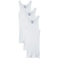 thumbnail image 1 of Men's ComfortSoft White Tank 6 + 3 Free Bonus Pack, 1 of 3