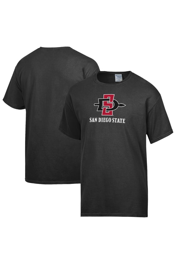 Men's ComfortWash Black San Diego State Aztecs T-Shirt