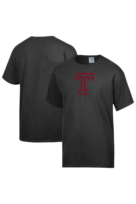 Men's ComfortWash Black Temple Owls T-Shirt