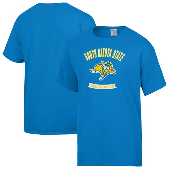 Men's ComfortWash Blue South Dakota State Jackrabbits Banner T-Shirt