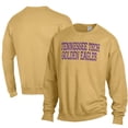 thumbnail image 1 of Men's ComfortWash Gold Tennessee Tech Golden Eagles Garment Dyed Fleece Crewneck Pullover Sweatshirt, 1 of 3