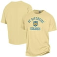 thumbnail image 1 of Men's ComfortWash Gold UC Riverside Highlanders Arch Logo Garment Dyed T-Shirt, 1 of 3