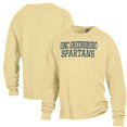 thumbnail image 1 of Men's ComfortWash Gold UNCG Spartans Garment Dyed Long Sleeve T-Shirt, 1 of 3