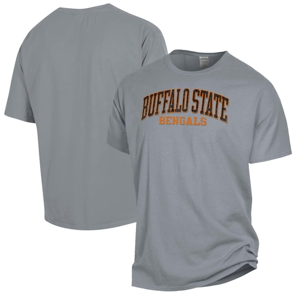 Men's ComfortWash Gray Buffalo State Bengals Garment Dyed T-Shirt