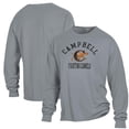 thumbnail image 1 of Men's ComfortWash Gray Campbell Fighting Camels Arch Logo Garment Dyed Long Sleeve T-Shirt, 1 of 3