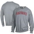 thumbnail image 1 of Men's ComfortWash Gray Harvard Crimson Garment Dyed Pullover Sweatshirt, 1 of 3