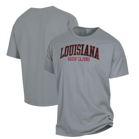 Men's ComfortWash Gray Louisiana Ragin' Cajuns Garment Washed T-Shirt