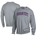 thumbnail image 1 of Men's ComfortWash Gray Morgan State Bears Garment Dyed Fleece Crewneck Pullover Sweatshirt, 1 of 3