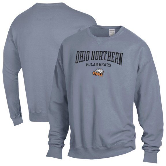 Men's ComfortWash  Gray Ohio Northern Polar Bears Fleece Sweatshirt