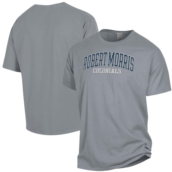 Men's ComfortWash Gray Robert Morris Colonials Garment Dyed T-Shirt