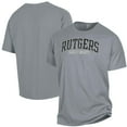 thumbnail image 1 of Men's ComfortWash Gray Rutgers Scarlet Knights Garment Dyed T-Shirt, 1 of 3