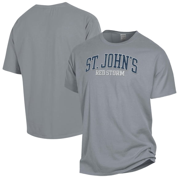 Men's ComfortWash Gray St. John's Red Storm Garment Dyed T-Shirt