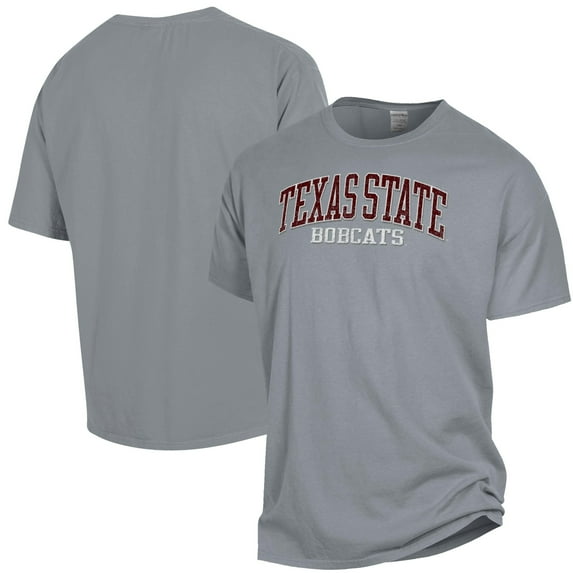 Men's ComfortWash Gray Texas State Bobcats Garment Dyed T-Shirt