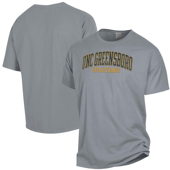 Men's ComfortWash Gray UNCG Spartans Garment Dyed T-Shirt